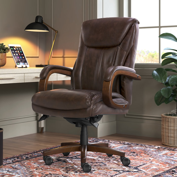 LaZBoy Edmonton Big and Tall Executive Office Chair with Comfort Core